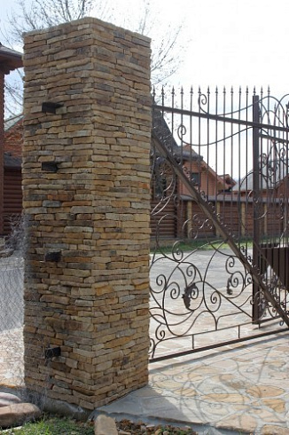 Kamenclub.ru: Песчаник (хворост) art PSG-5-06  купить в Екатеринбурге    1 900 руб/кв.м   фото КАМЕНЬ КЛУБ