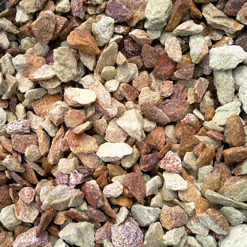 Kamenclub.ru: Щебень крошка желтый (ЗЛАТОЛИТ) фр. 20-40 мм.  купить в Екатеринбурге златолит бежевый, золотистый, желтый декоративная каменная крошка 10800 руб/т   фото КАМЕНЬ КЛУБ