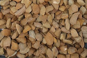 Kamenclub.ru: Щебень крошка желтый (песчаник) фр. 20-40 мм.  купить в Екатеринбурге песчаник бежевый рыжий каменная крошка песчаника 9500 руб/т   фото КАМЕНЬ КЛУБ