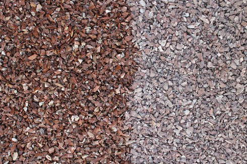 Kamenclub.ru: Мраморная крошка (щебень крошка розовый) фр. 5-10 мм.  купить в Екатеринбурге мрамор розовый, красный щебень колотый ландшафтный декоративный  11000 руб/т   фото КАМЕНЬ КЛУБ