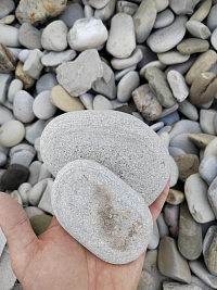 Галька черноморская фр. 50-100 мм.  купить в Екатеринбурге фото Камень Клуб