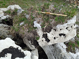 Kamenclub.ru: Выветренный известняк (степной) фр. 500-1500 мм.  купить в Екатеринбурге    10000 руб/т   фото КАМЕНЬ КЛУБ