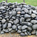 Kamenclub.ru: Темно-серый валунчик фр.100-300 мм.  купить в Екатеринбурге крупный природный камень серый, темно-серый, светло-серый речная галька большого размера окатанная 4500 руб/т   фото КАМЕНЬ КЛУБ