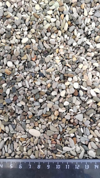 Галька черноморская фр. 3-5 мм.  купить в Екатеринбурге фото Камень Клуб
