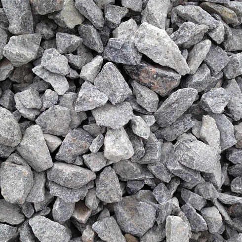 Щебень строительный (гравийный, гранитный, известняковый) фракции 40-70