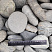 Kamenclub.ru: Галька речная окат (темно-серая) фр. 70-150 мм. купить  в Екатеринбурге галька речная темно-серая, синяя, серая речная галька округлая  8000 руб/т   фото КАМЕНЬ КЛУБ