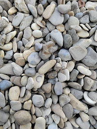Галька каспийская фр. 10-20 мм.  купить в Екатеринбурге фото Камень Клуб