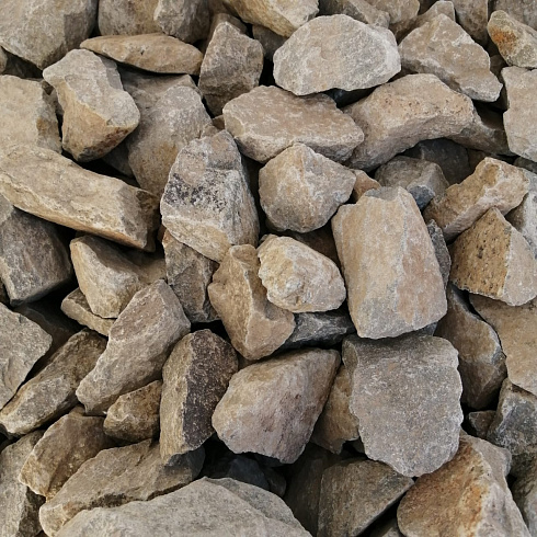 фото Габбро-диабаз  (фр. 70-100 мм)  купить в Екатеринбурге в интернет-портале КАМЕНЬ КЛУБ