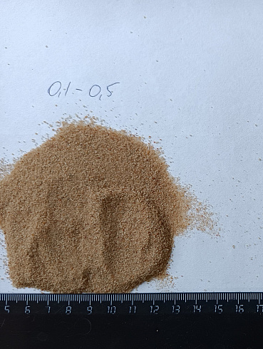 Кварцевый песок для площадок фр. 0,1-0,5 мм.  купить в Екатеринбурге фото Камень Клуб