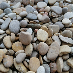 Галька каспийская фр. 3-10 мм.  купить в Екатеринбурге фото Камень Клуб