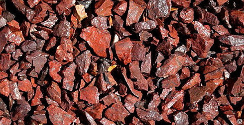 Kamenclub.ru: Щебень крошка красный (ЯШМА) фр. 5-10 мм.  купить в Екатеринбурге крошка каменная яшмы красный, бордовый, темно-красный декоративная крошка ландшафтная каменная яшмоидная 8500 руб/т   фото КАМЕНЬ КЛУБ