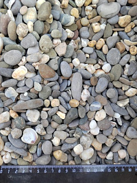 Галька крымская прибрежная фр. 10-20 мм.  купить в Екатеринбурге фото Камень Клуб