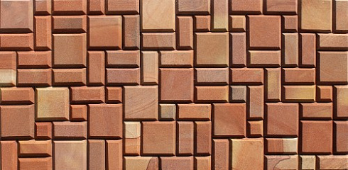 Kamenclub.ru: Песчаник (Римская кладка) art PSK-L-02  купить в Екатеринбурге    3950  руб/кв.м   фото КАМЕНЬ КЛУБ